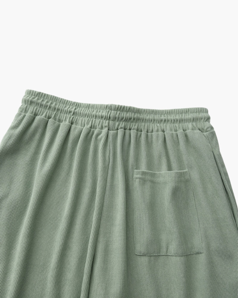 Seastride Linen Ribbed Shorts