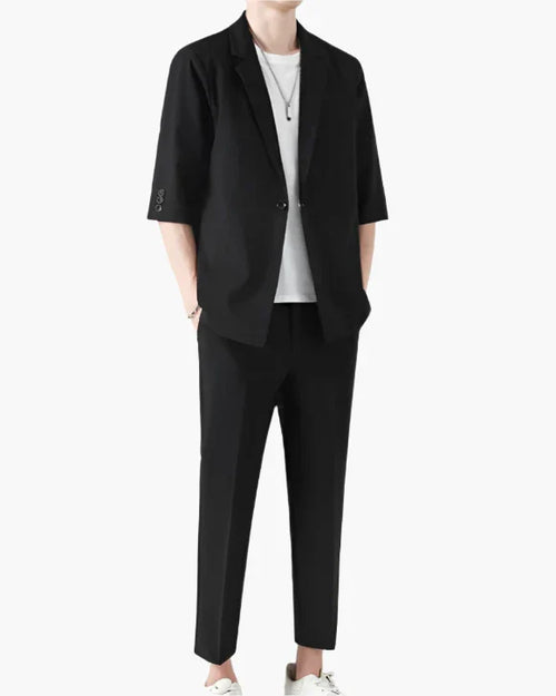 Old Money Smart Short Sleeve Set