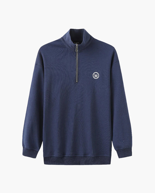 Miami Cotton Quarter Zip Sweatshirt