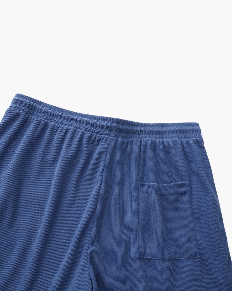 Seastride Linen Ribbed Shorts