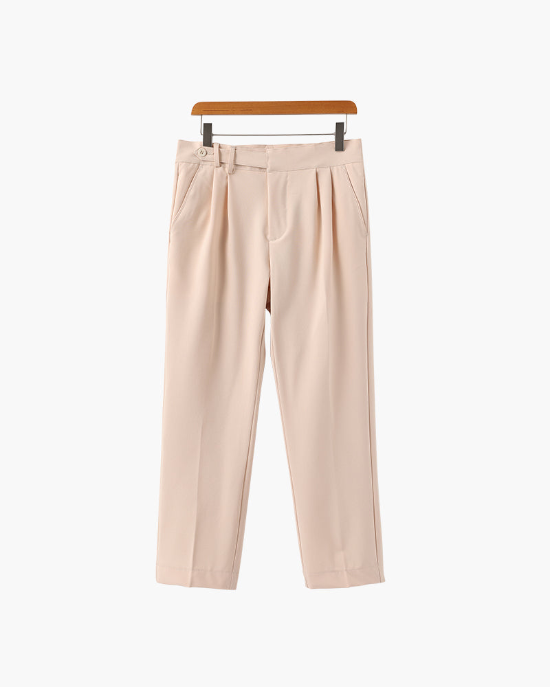 Paris High Waist Cotton Pantalon