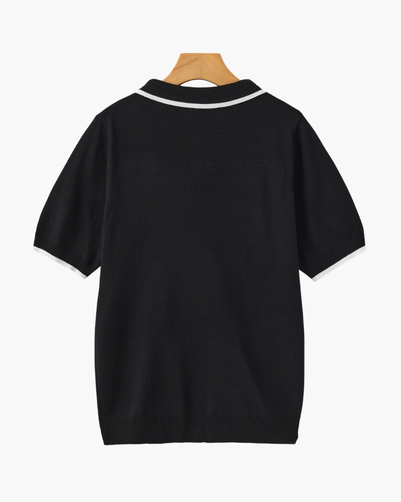Monaco Edge Knit Polo