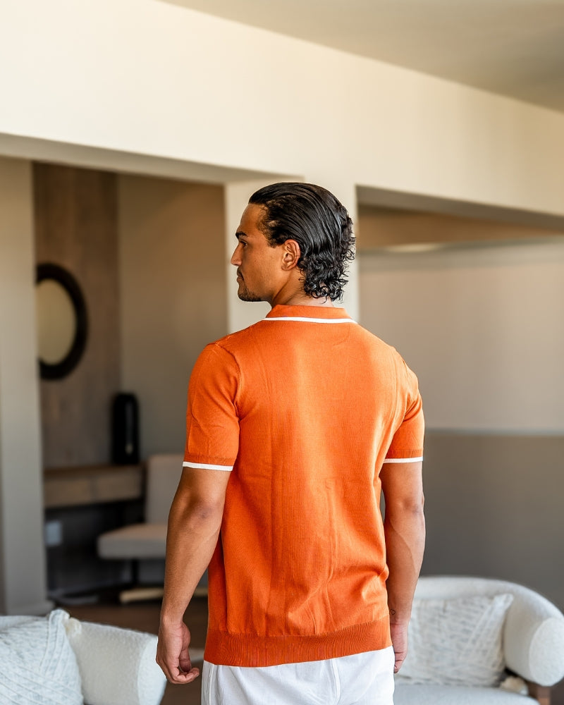 Monaco Edge Knit Polo