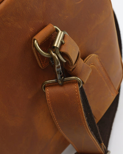 Montague Leather Duffel Bag