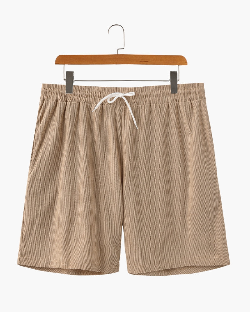Seastride Linen Ribbed Shorts