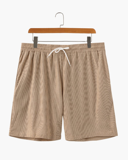 Seastride Linen Ribbed Shorts