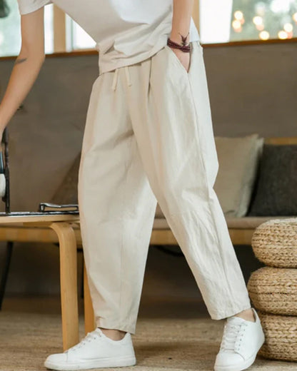Cancun Linen & Cotton Pantalon