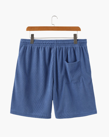 Seastride Linen Ribbed Shorts