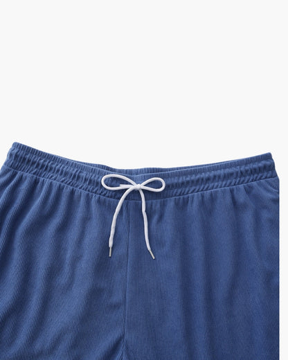 Seastride Linen Ribbed Shorts