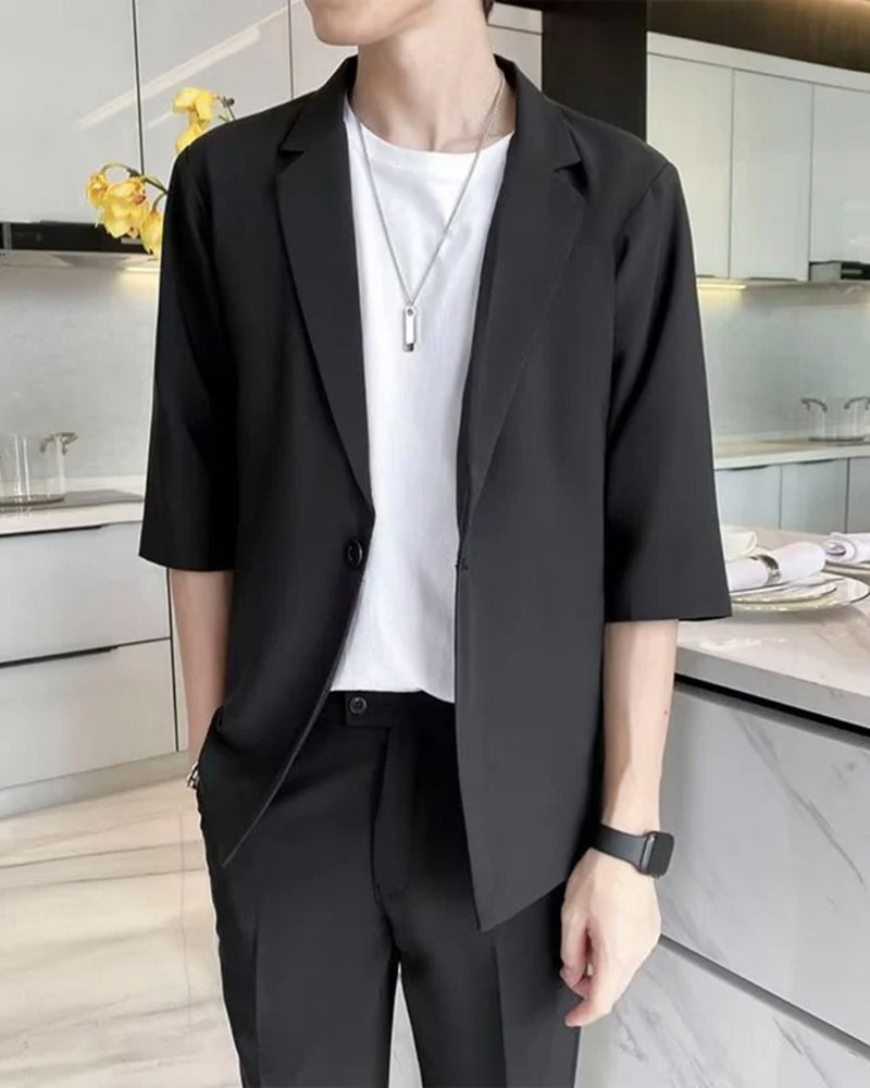 Old Money Smart Short Sleeve Set