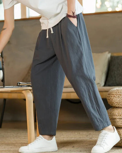 Cancun Linen & Cotton Pantalon