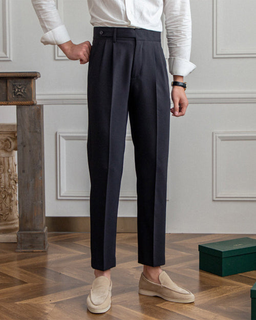 Paris High Waist Cotton Pantalon