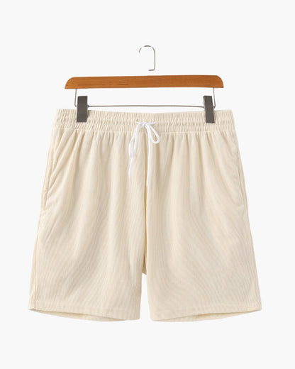 Seastride Linen Ribbed Shorts