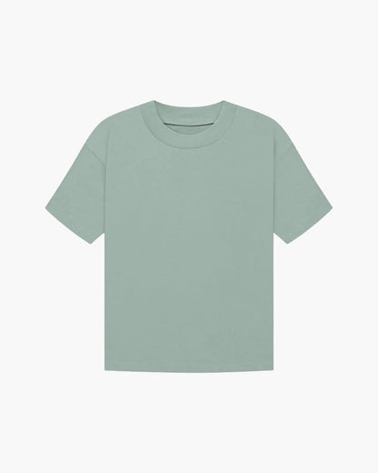 Refined Solid Cotton T-Shirt