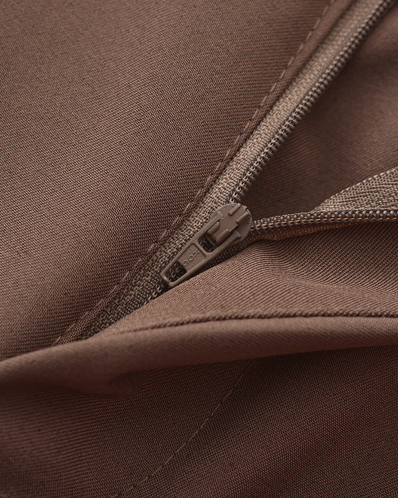 Paris High Waist Cotton Pantalon