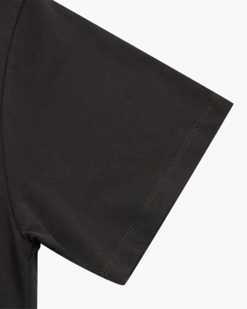 Refined Solid Cotton T-Shirt