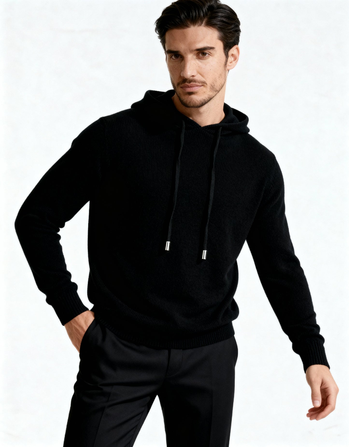 100% Cashmere Hoodie Sweater