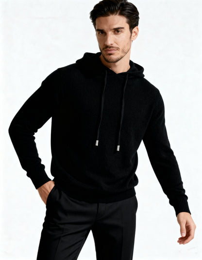 100% Cashmere Hoodie Sweater