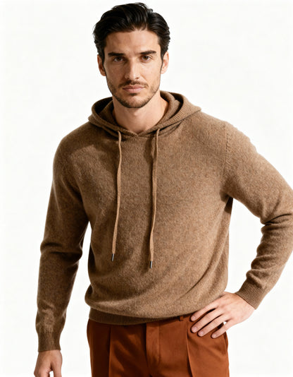 100% Cashmere Hoodie Sweater