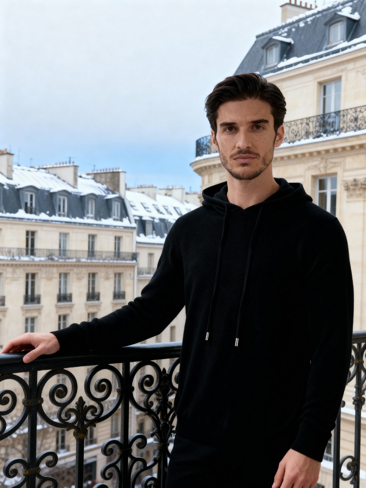 100% Cashmere Hoodie Sweater