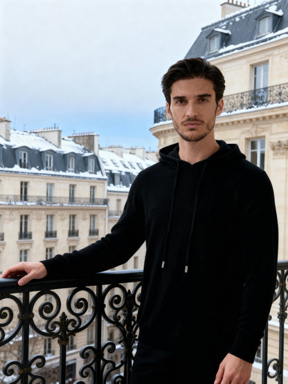 100% Cashmere Hoodie Sweater