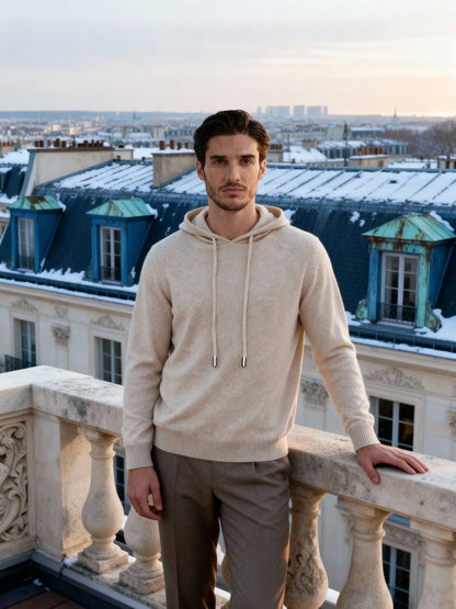 100% Cashmere Hoodie Sweater