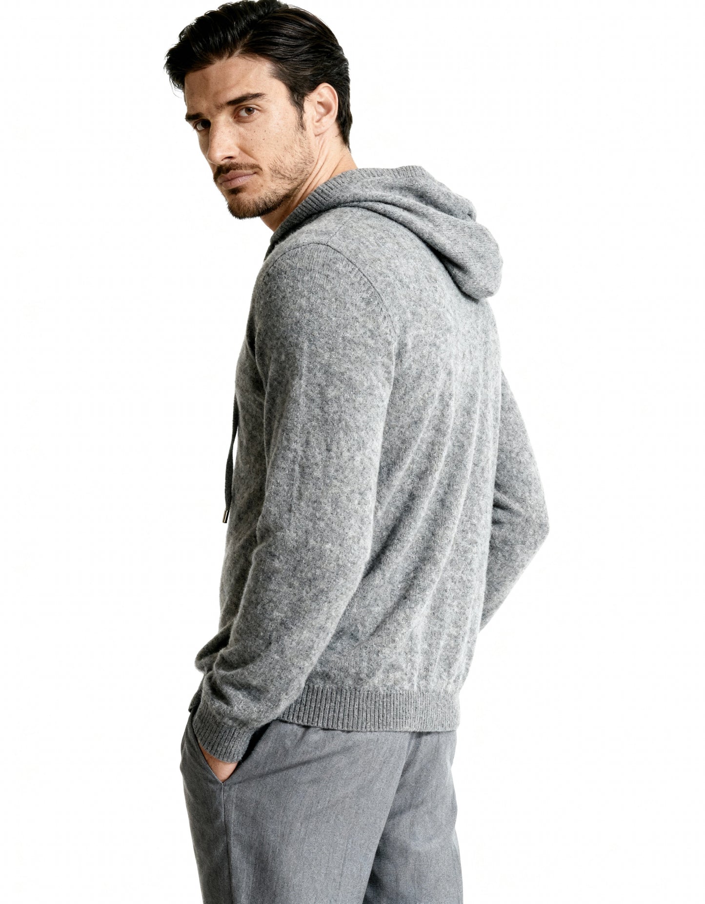 100% Cashmere Hoodie Sweater