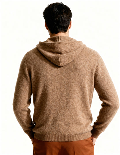 100% Cashmere Hoodie Sweater