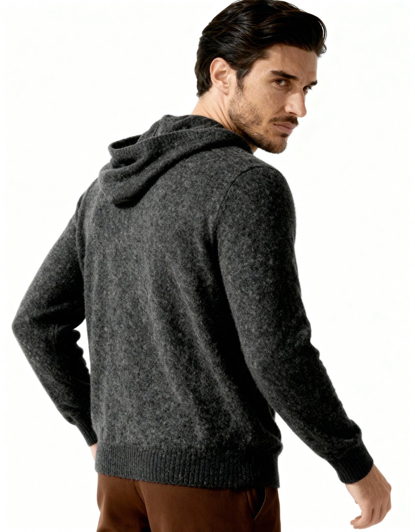 100% Cashmere Hoodie Sweater