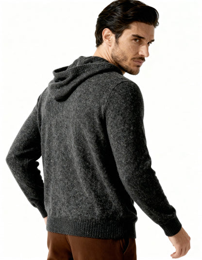 100% Cashmere Hoodie Sweater