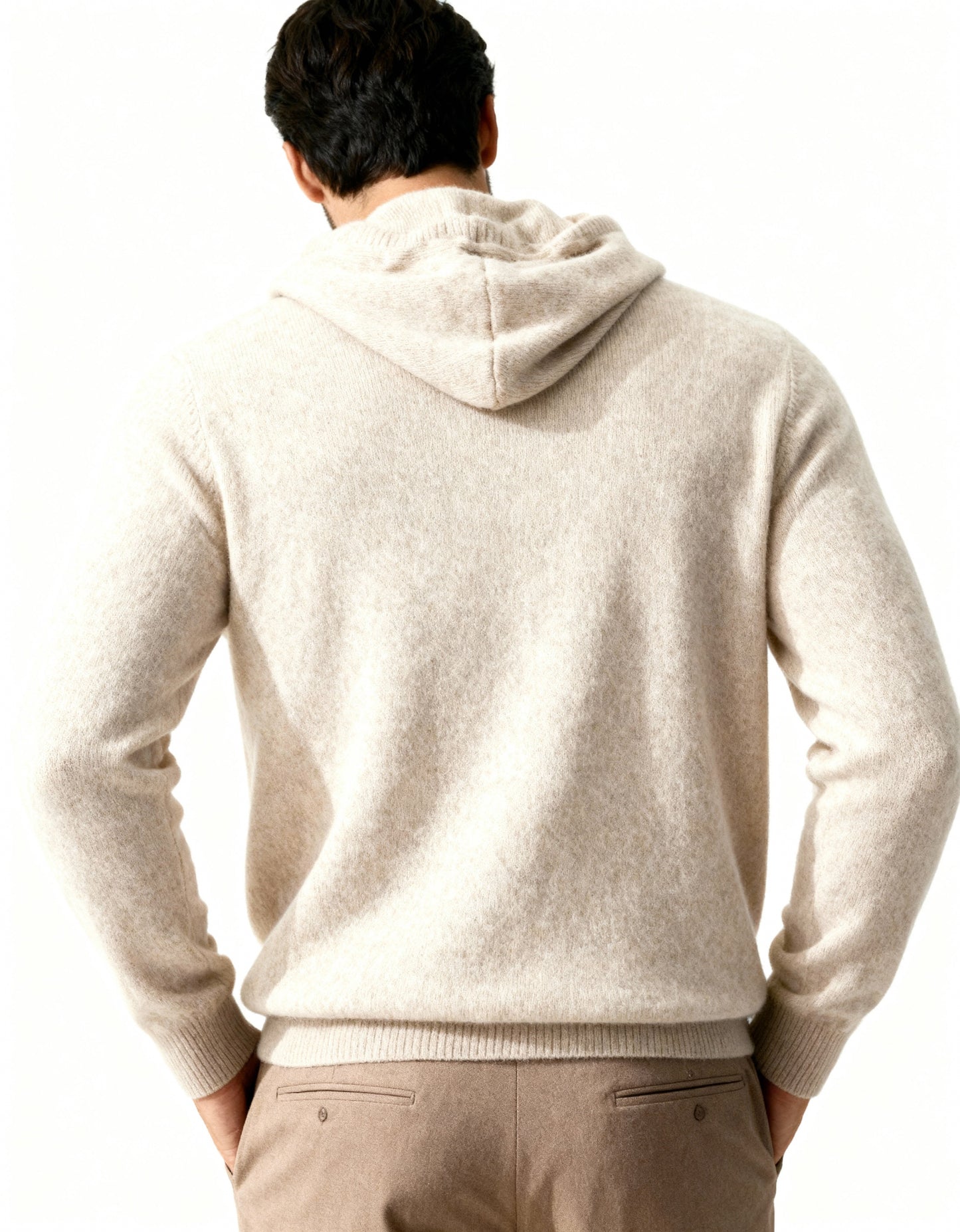 100% Cashmere Hoodie Sweater