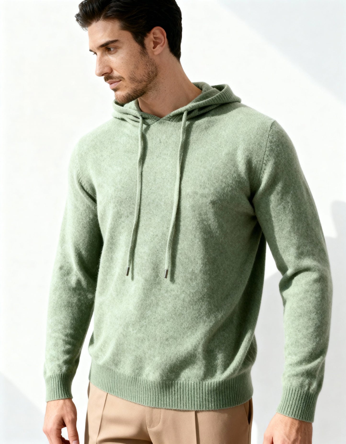 100% Cashmere Hoodie Sweater