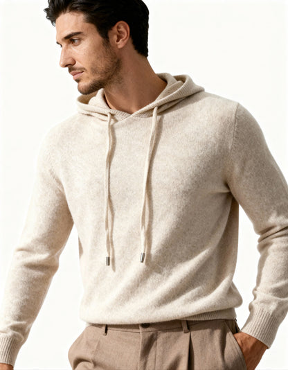 100% Cashmere Hoodie Sweater