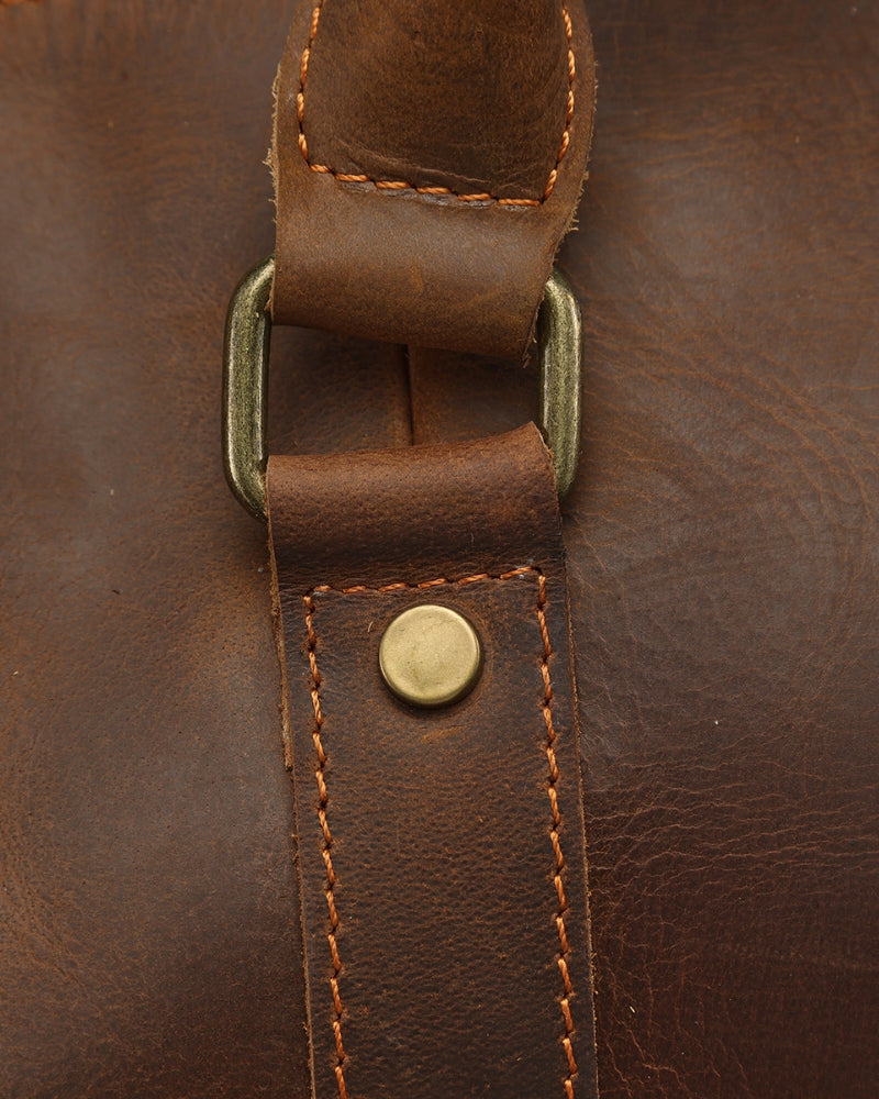 Montague Leather Duffel Bag