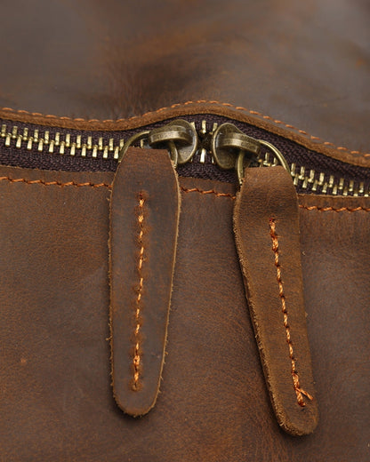 Montague Leather Duffel Bag