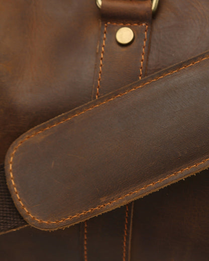 Montague Leather Duffel Bag