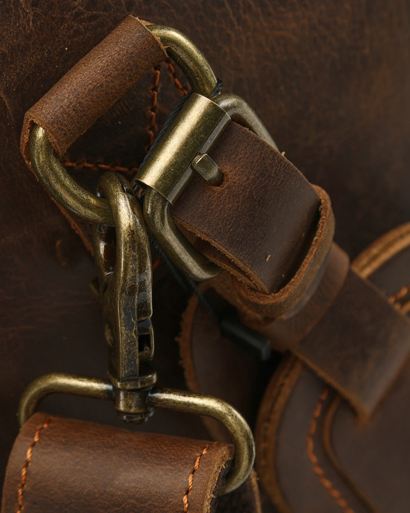 Montague Leather Duffel Bag