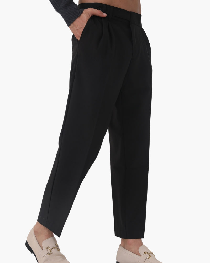 Paris High Waist Cotton Pantalon