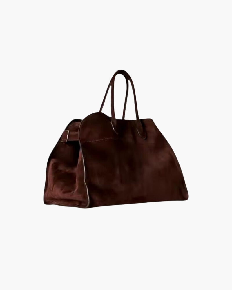 Velvet Suede Tote Bag