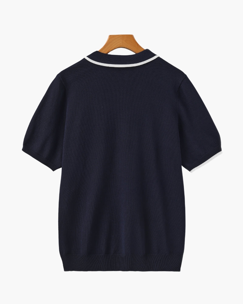 Monaco Edge Knit Polo
