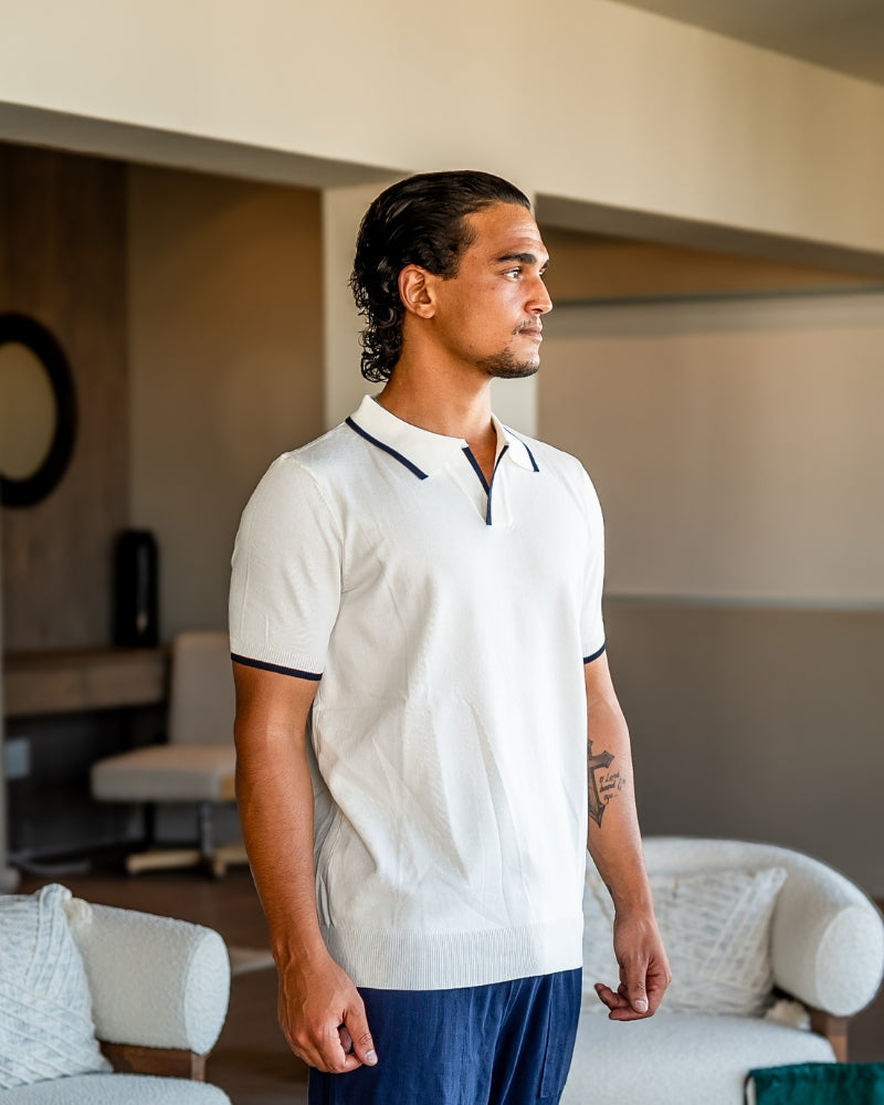 Monaco Edge Knit Polo