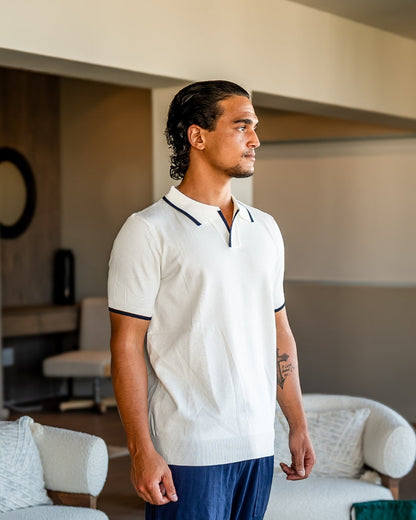 Monaco Edge Knit Polo