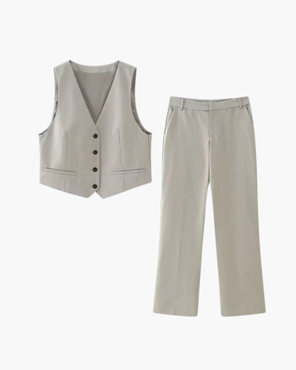 Classy Tailored Waistcoat - Lady Set