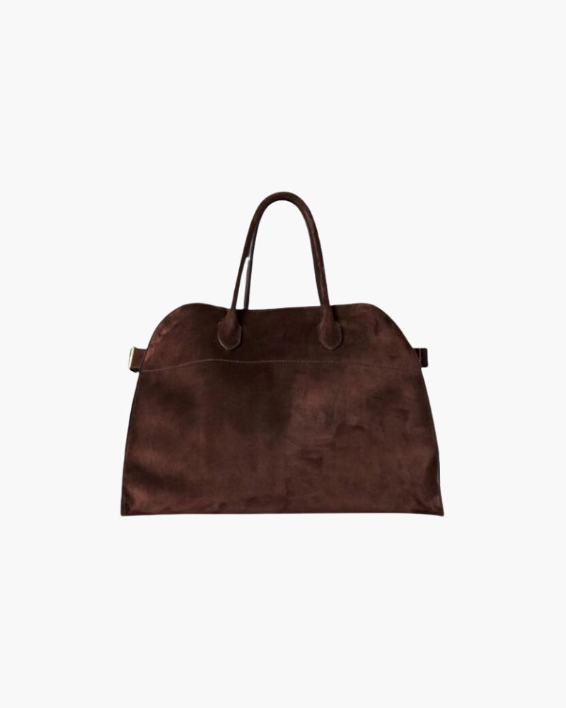 Velvet Suede Tote Bag