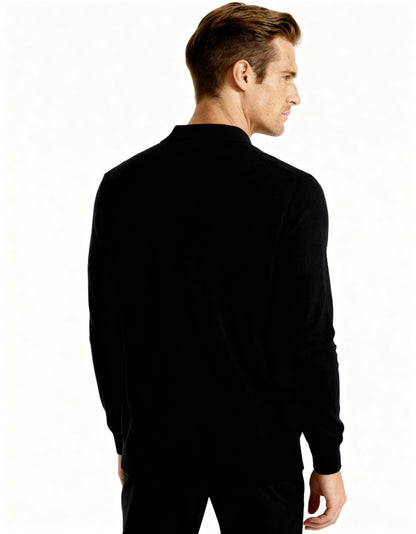 100% Cashmere Polo Sweater