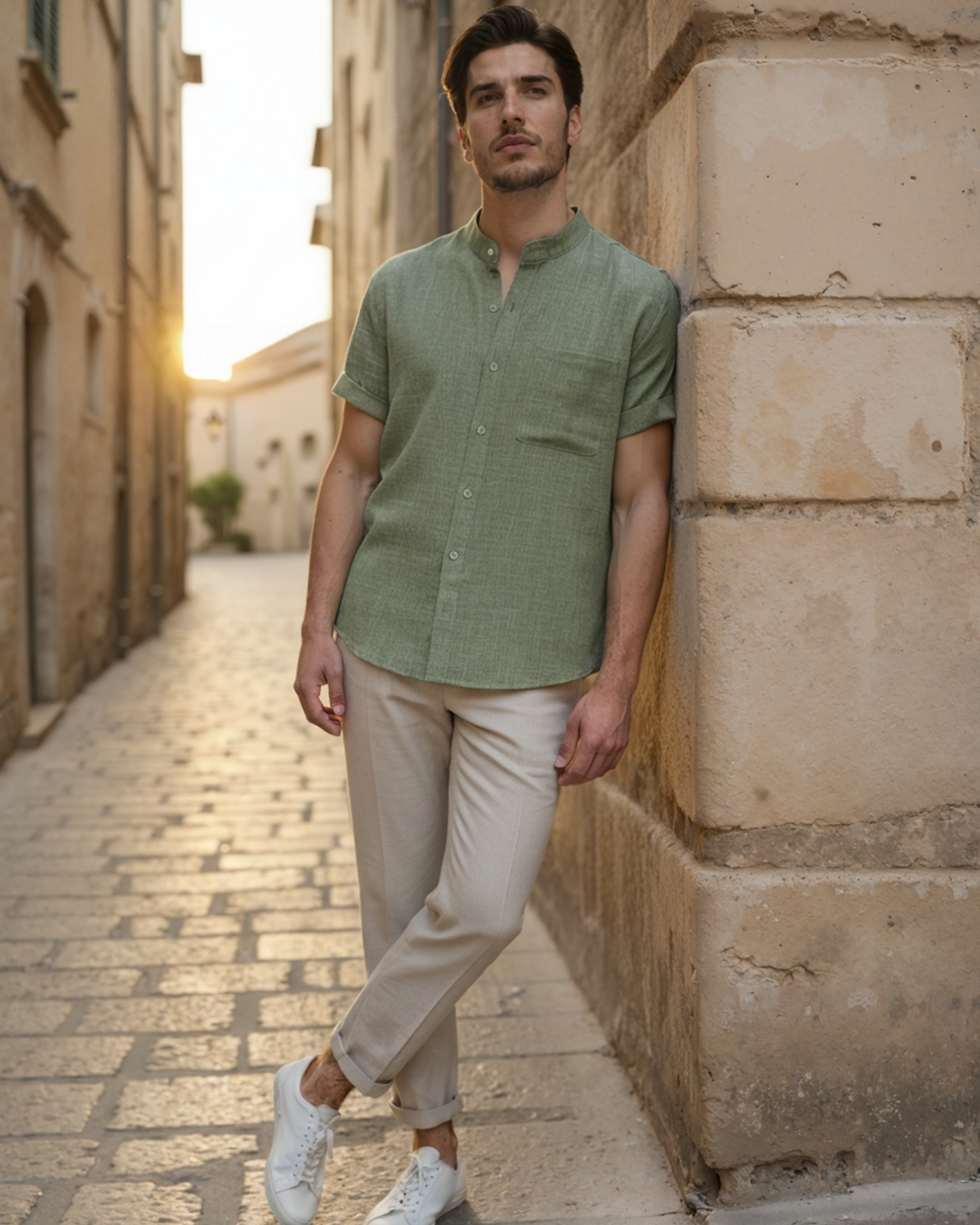 Linen Short Sleeve Shirt