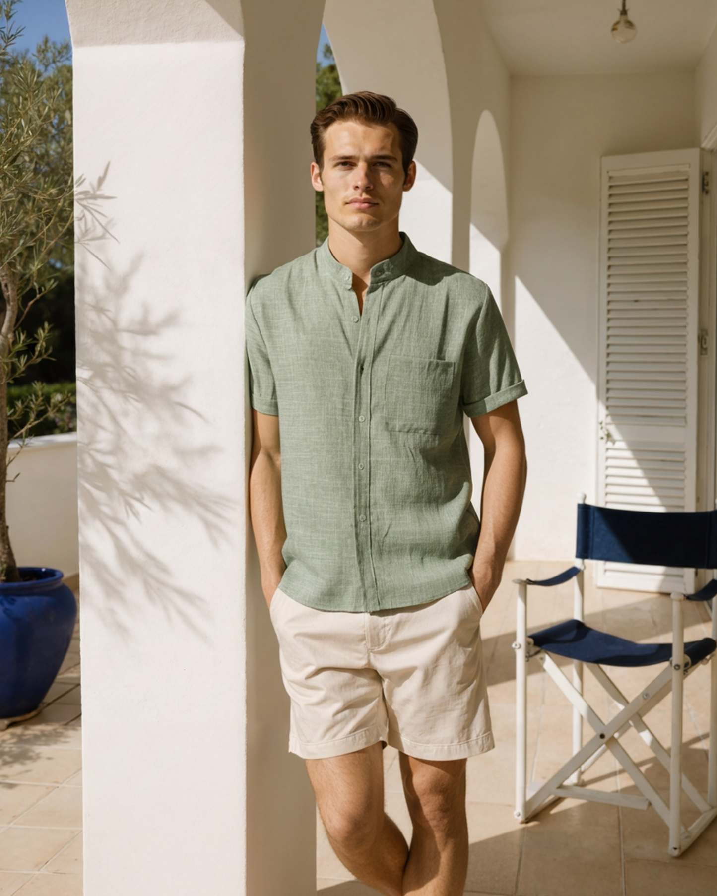 Linen Short Sleeve Shirt